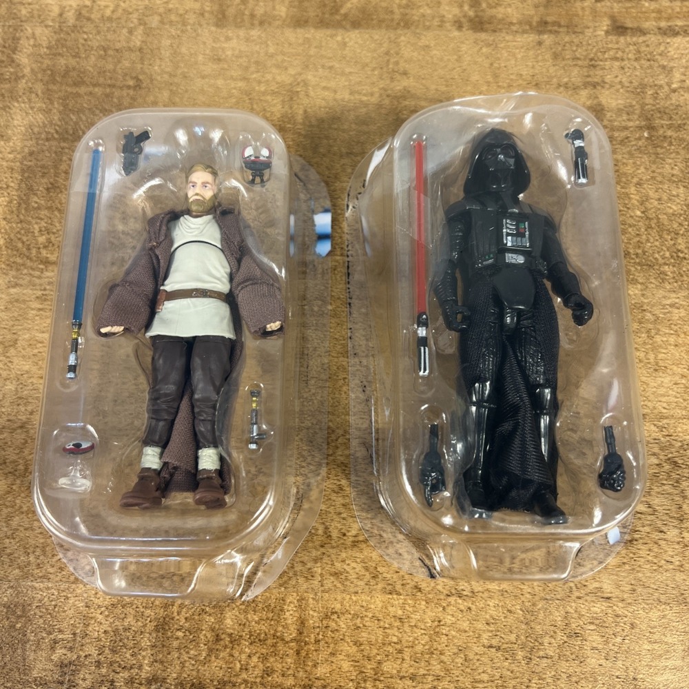 Kenner Star Wars Vintage Collection Obi-Wan Kenobi Jedi VC245 Darth Vader VC241